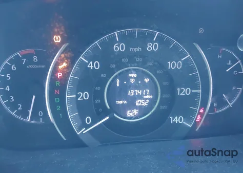 2014 Honda Cr-V Ex-L z USA, uszkodzony, nr VIN 2HKRM3H75EH509526